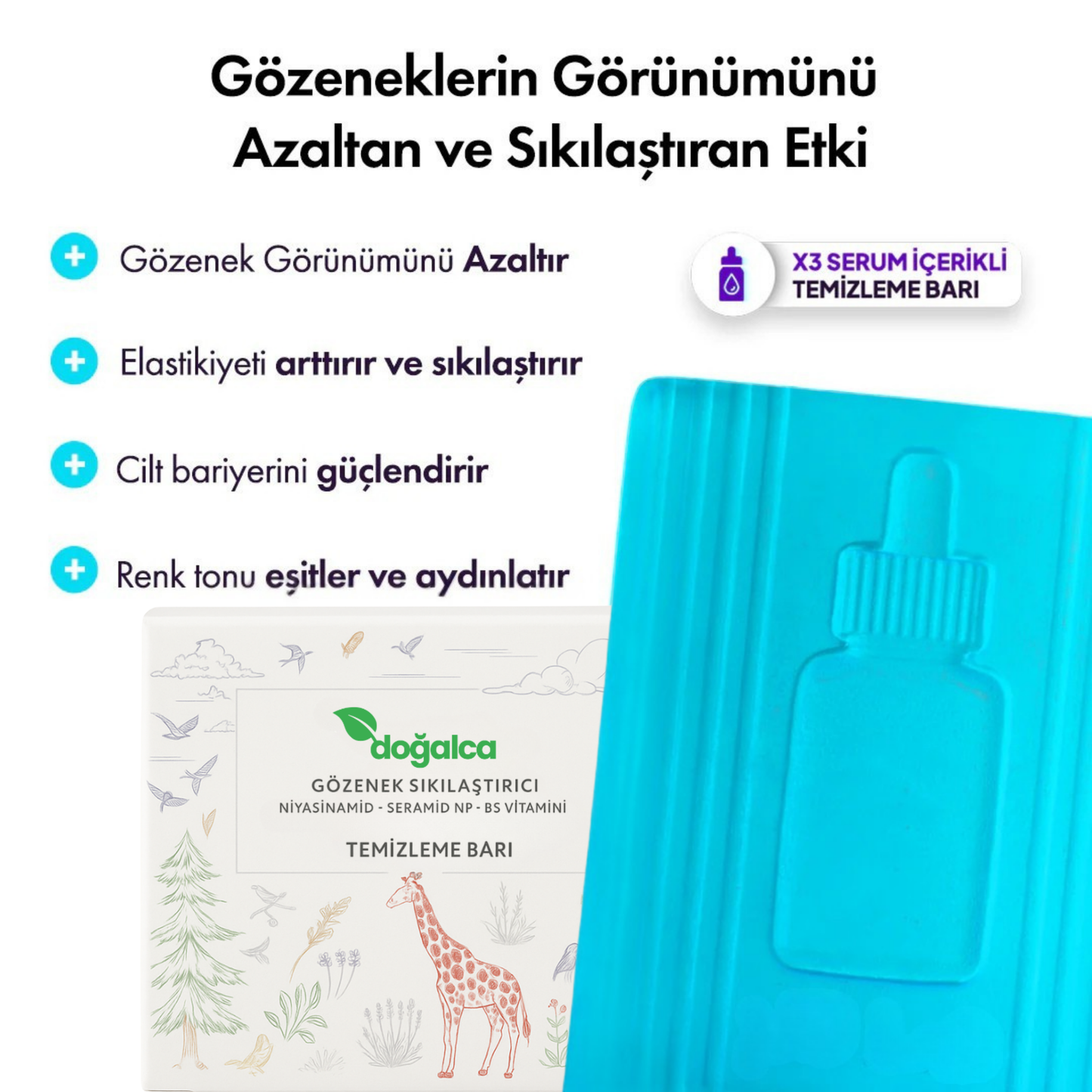 Kayısı Çekirdeği Yağlı Canlandırıcı, Nemlendirici ve Gözenek Sıkılaştırıcı Temizleme Barı 85g 3oz