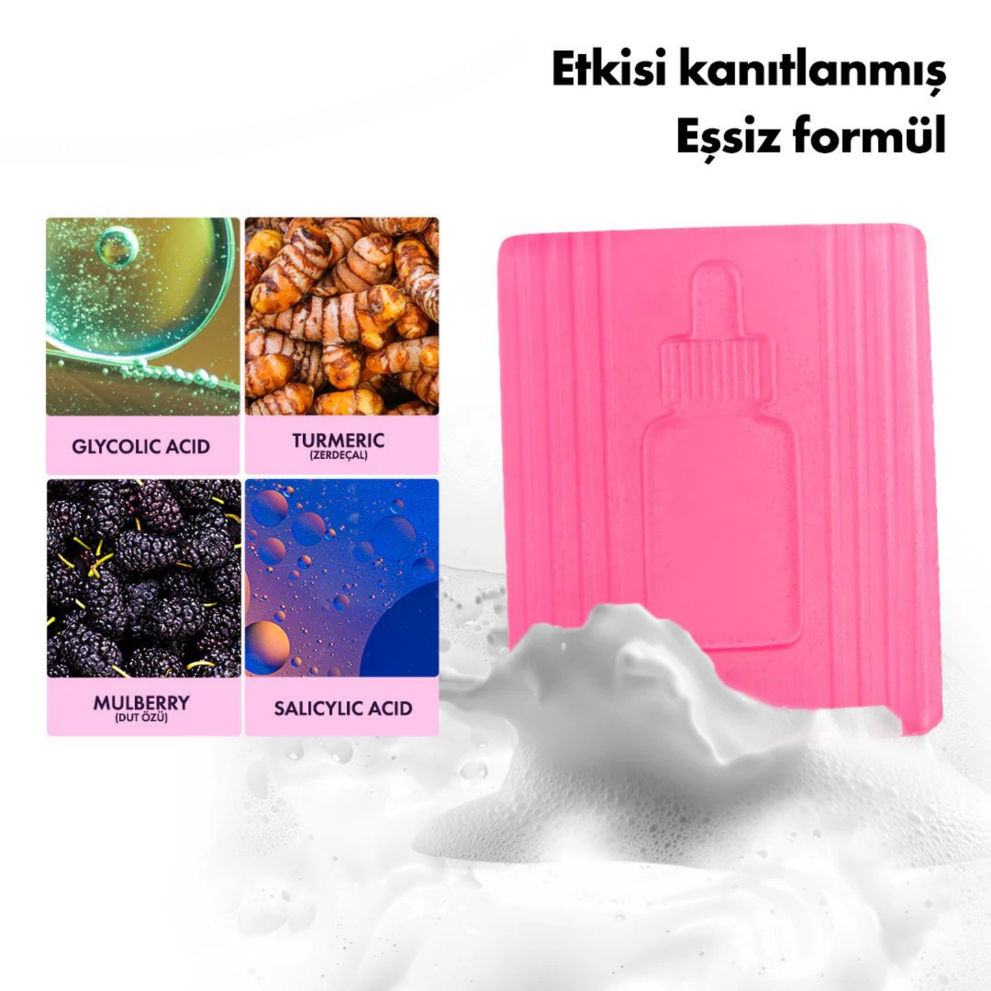 Kore Usulü Cilt Aydınlatıcı Temizleme Barı
