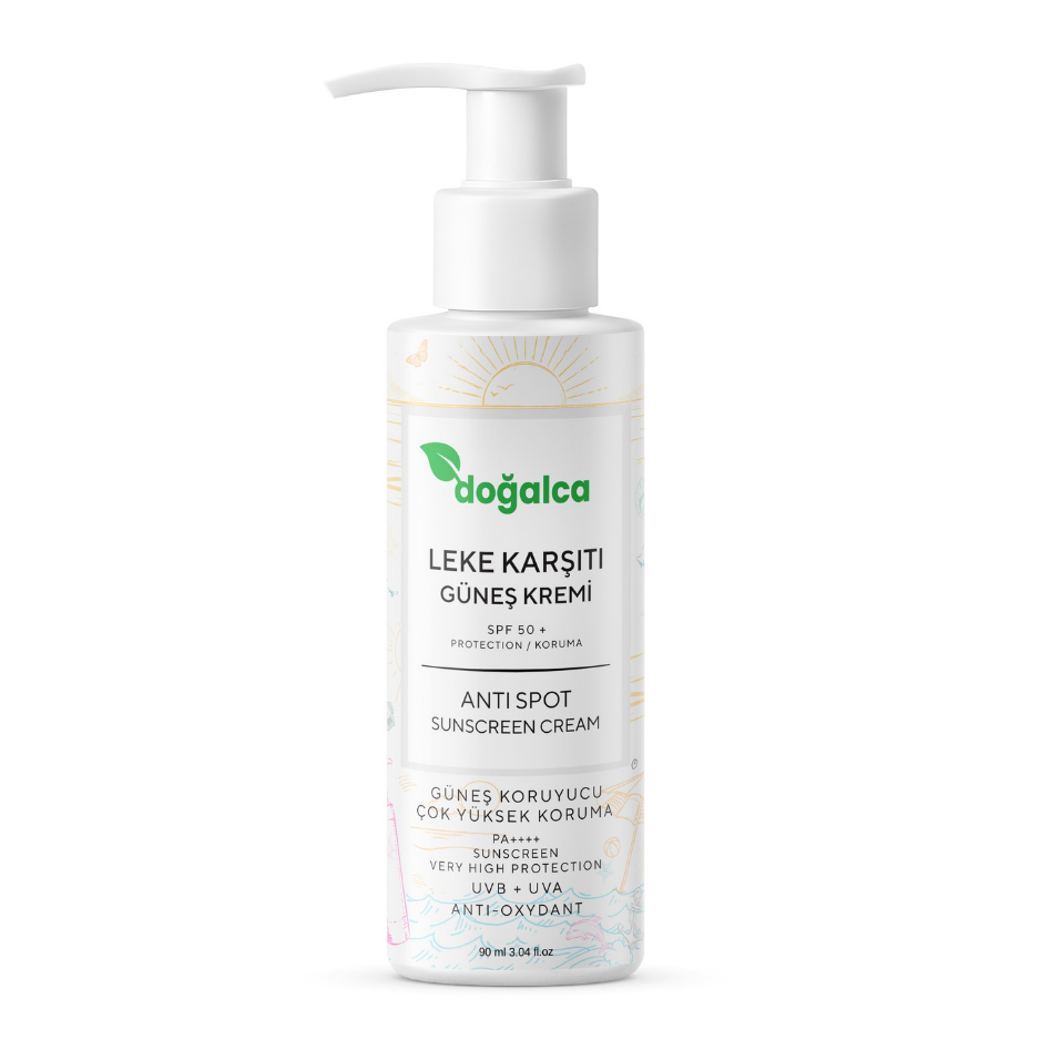Spf 50+ Yüksek Korumalı Yoğun Leke Karşıtı Nemlendirici Güneş Kremi, 90ml