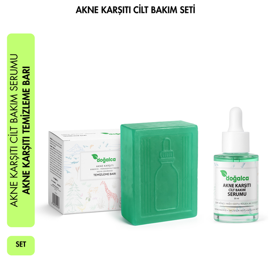 Akne Karşıtı Cilt Bakım Seti