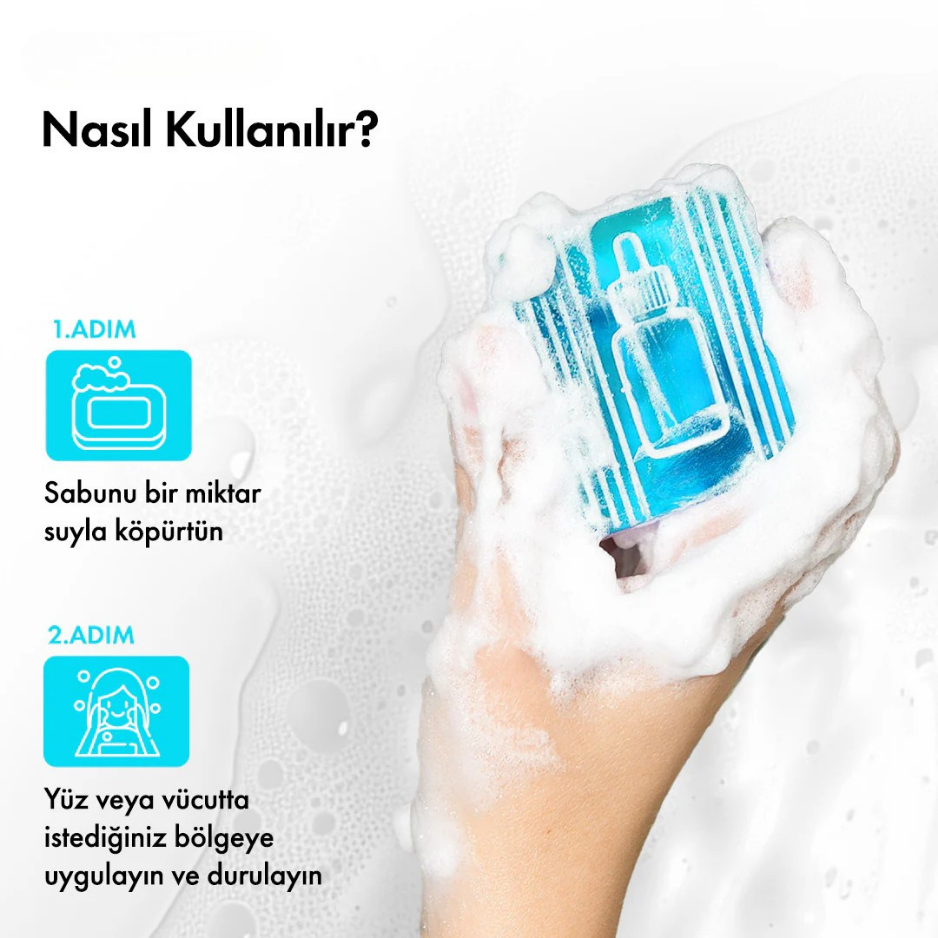 Kayısı Çekirdeği Yağlı Canlandırıcı, Nemlendirici ve Gözenek Sıkılaştırıcı Temizleme Barı 85g 3oz