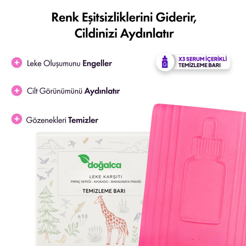 Kore Usulü Cilt Aydınlatıcı Temizleme Barı