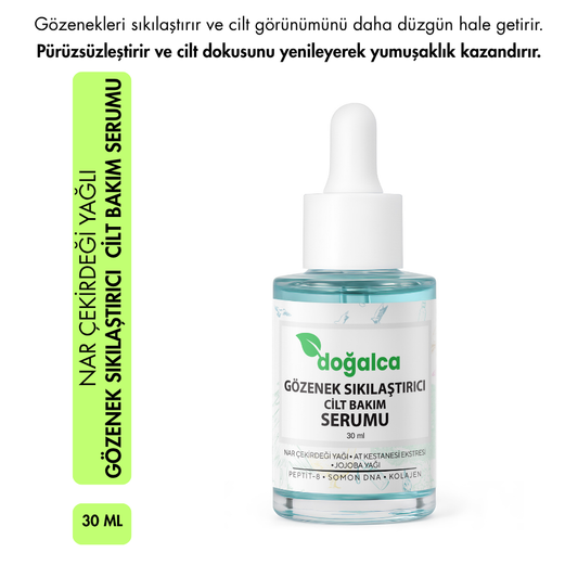 Nar Çekirdeği Yağlı Canlandırıcı, Nemlendirici ve Gözenek Sıkılaştırıcı Yüz Serumu 30 ml