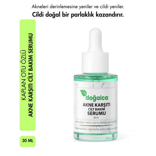 Kaplan Otu Özlü Canlandırıcı, Nemlendirici ve Acne Karşıtı Yüz Serumu 30 ml