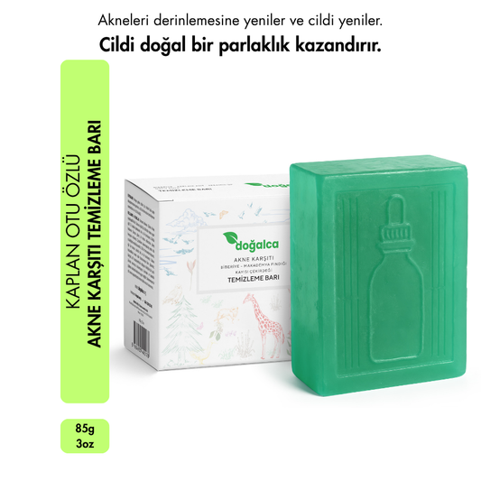 Kaplan Otu Özlü Canlandırıcı, Nemlendirici ve Acne Karşıtı Temizleme Barı 85g 3oz
